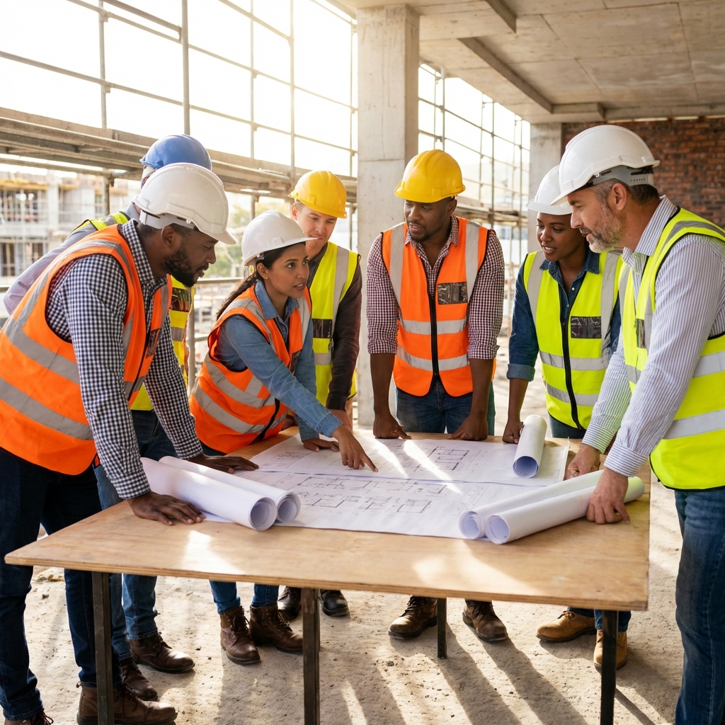 Megamix Technical Team on Site